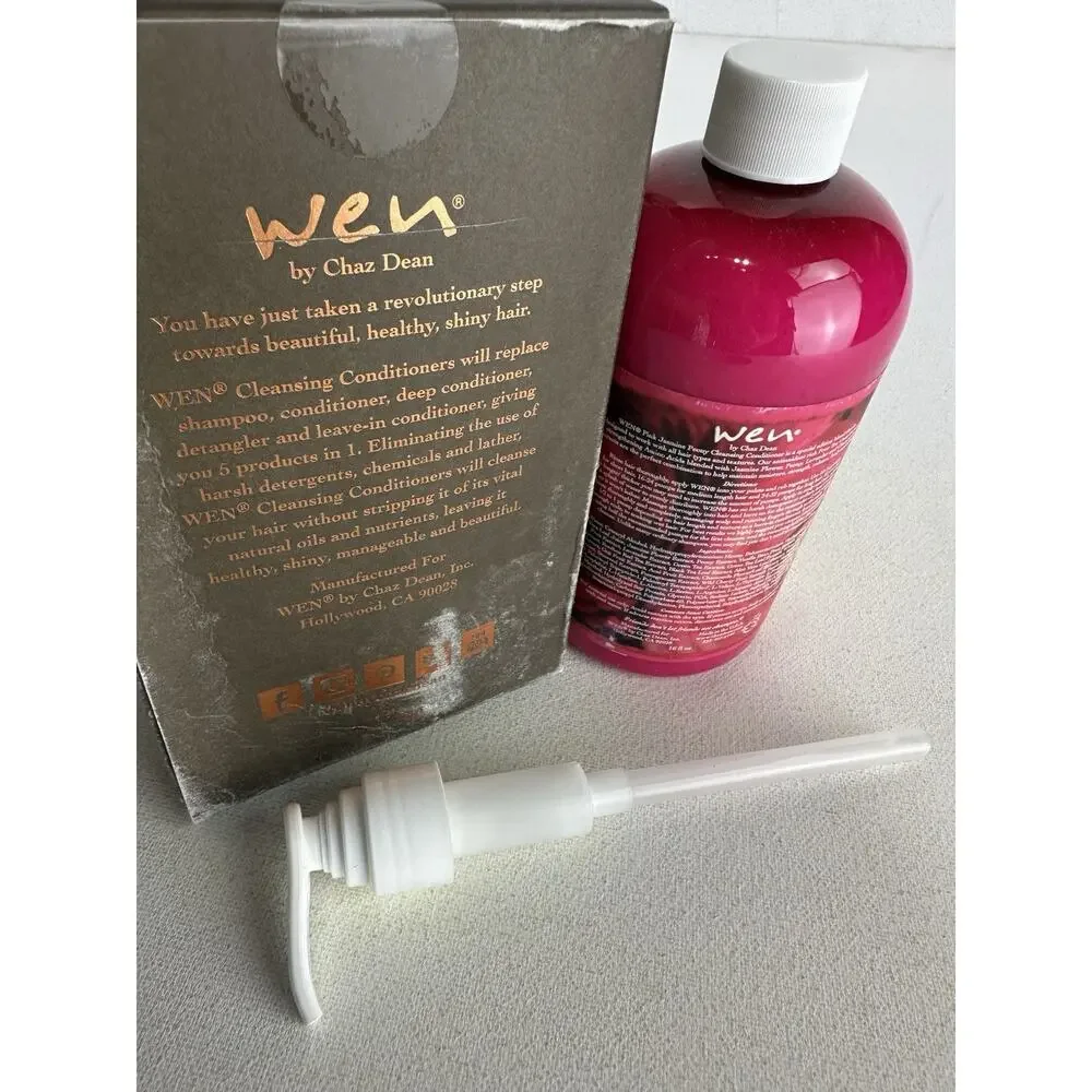 WEN Cleansing Conditioner Pink Jasmine Peony 16 fl oz Moisturizing Conditioner